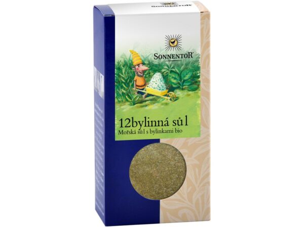 12-bylinná soľ s bylinkami BIO 120 g SONNENTOR