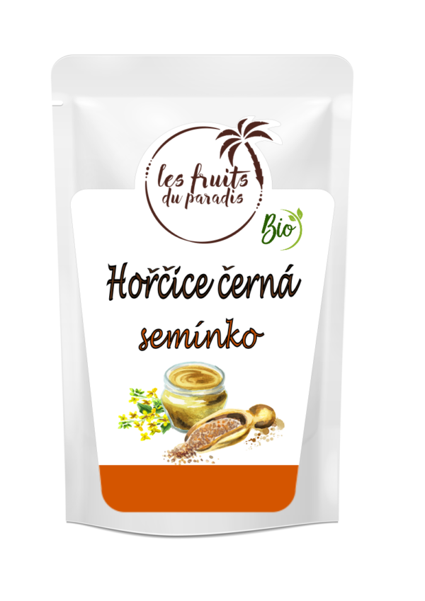 Horčica tmavá - semienko BIO 1 kg LES FRUITS DU PARADIS
