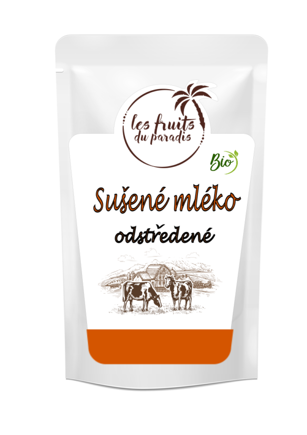 Sušené odstredené mlieko Bio 1 kg LES FRUITS DU PARADIS
