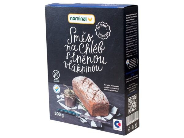 Směs na chléb s lněnou vlákninou 500g, NOMINAL 500 g