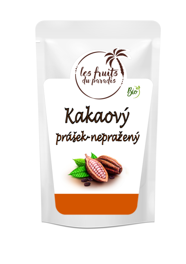 Kakaový prášok nepražený BIO 500 g LES FRUITS DU PARADIS
