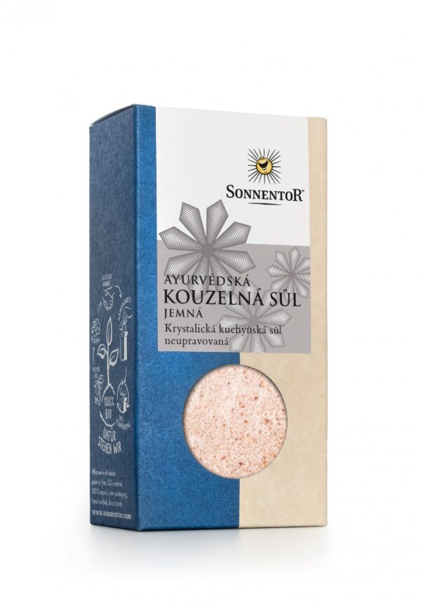 Ajurvédska kúzelná soľ jemná 150 g SONNENTOR