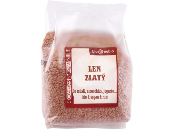 BIO zlaté ľanové semienko BIO-NEBIO 300 g BIO NEBIO