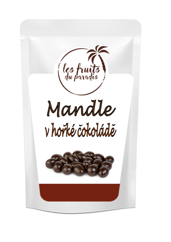 Mandle v horkej čokoláde 500 g LES FRUITS DU PARADIS