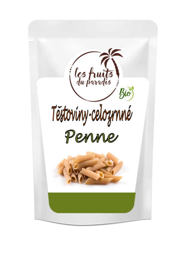 Cestoviny Penne celozrnné BIO 1 kg LES FRUITS DU PARADIS