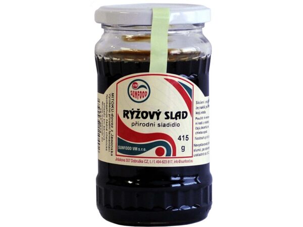 Ryžový slad 415 g SUNFOOD