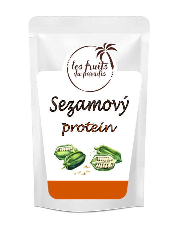 Sezamový proteín 500 g LES FRUITS DU PARADIS