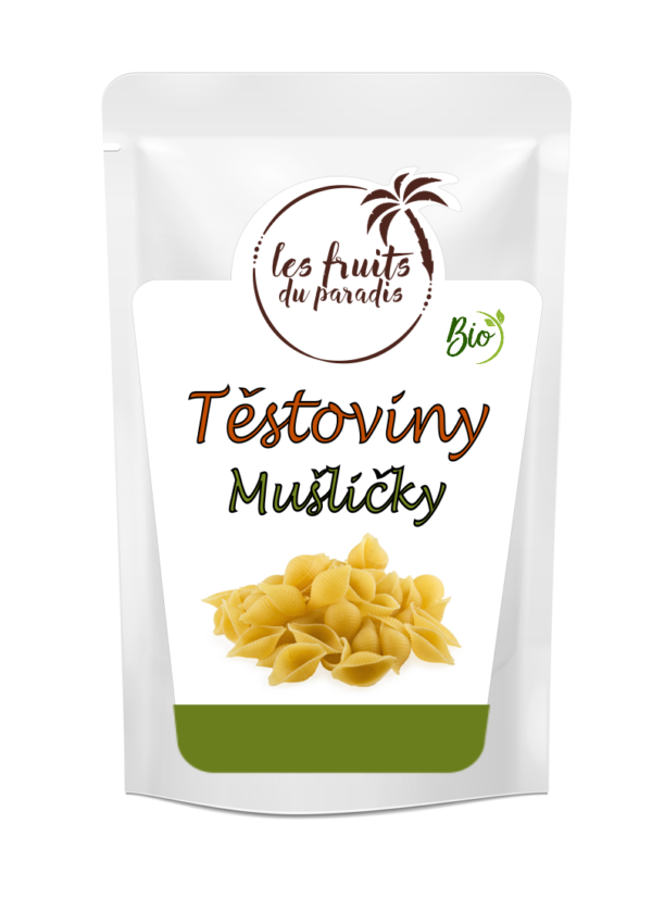 Cestoviny mušličky BIO 1 kg LES FRUITS DU PARADIS