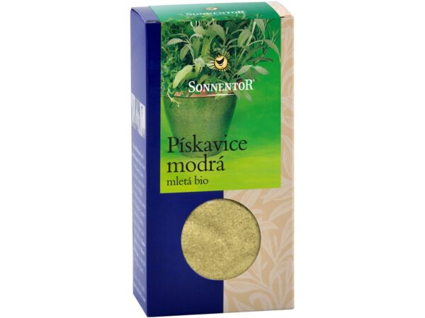 Modrá senovka grécka mletá BIO 40 g SONNENTOR