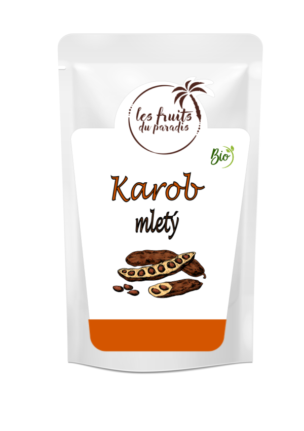 Karobový prášok BIO 500 g LES FRUITS DU PARADIS