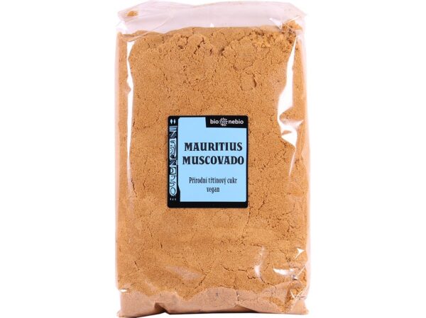 Prírodný trstinový cukor Muscovado Bio nebio 1 kg BIO NEBIO