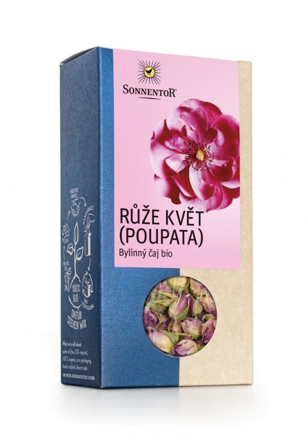 Kvet ruže (púčiky) sypaný BIO 30 g SONNENTOR