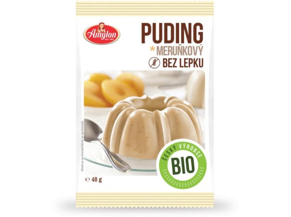 Marhuľový puding BIO 40 g AMYLON