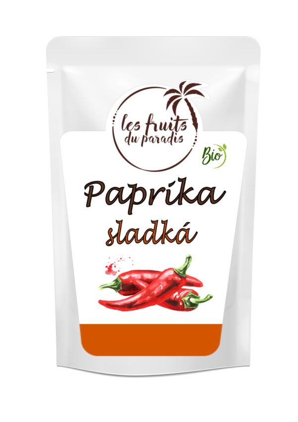 Mletá sladká paprika BIO 125 g LES FRUITS DU PARADIS