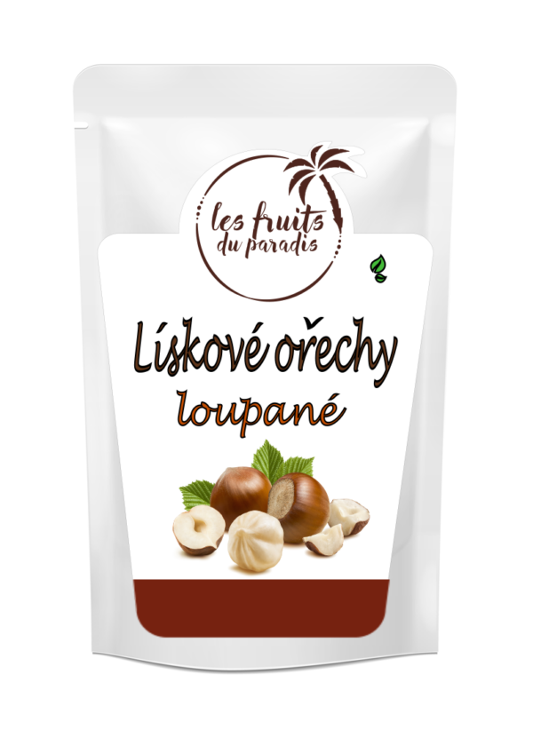 Lieskové orechy jumbo lúpané 200 g LES FRUITS DU PARADIS