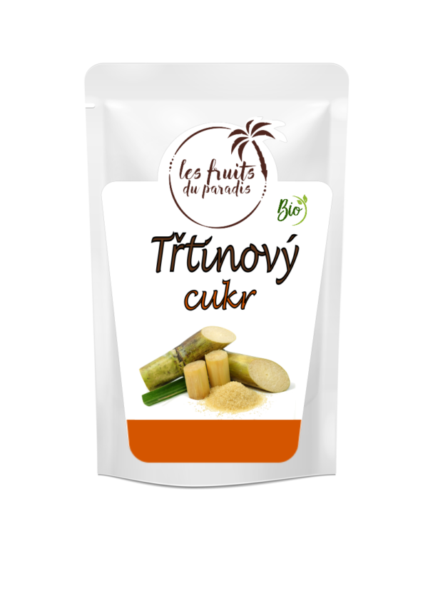 Trstinový cukor prírodný RAW BIO 200 g LES FRUITS DU PARADIS