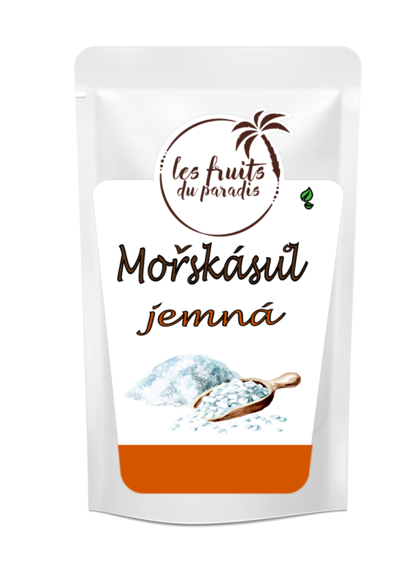 Morská soľ jemná 1 kg LES FRUITS DU PARADIS