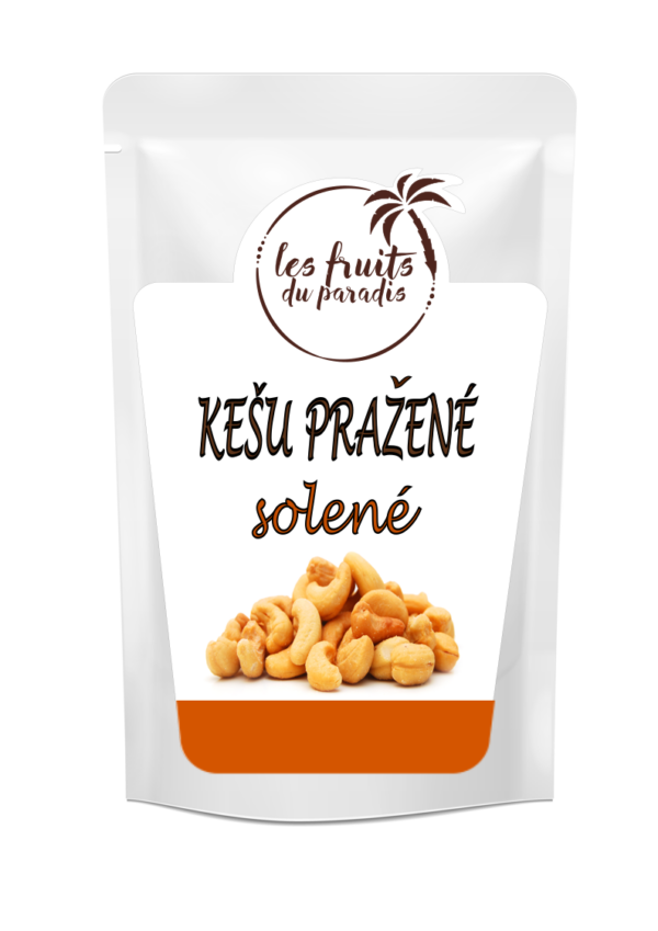 Kešu orechy pražené solené 1 kg LES FRUITS DU PARADIS
