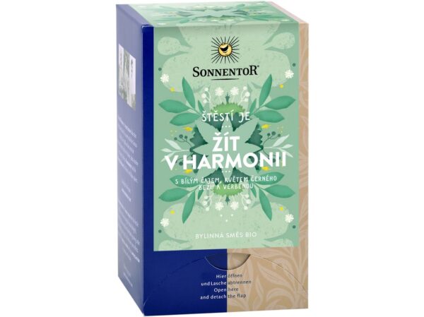 Šťastie je žiť v harmónii - bylinná zmes bio 27 g SONNENTOR