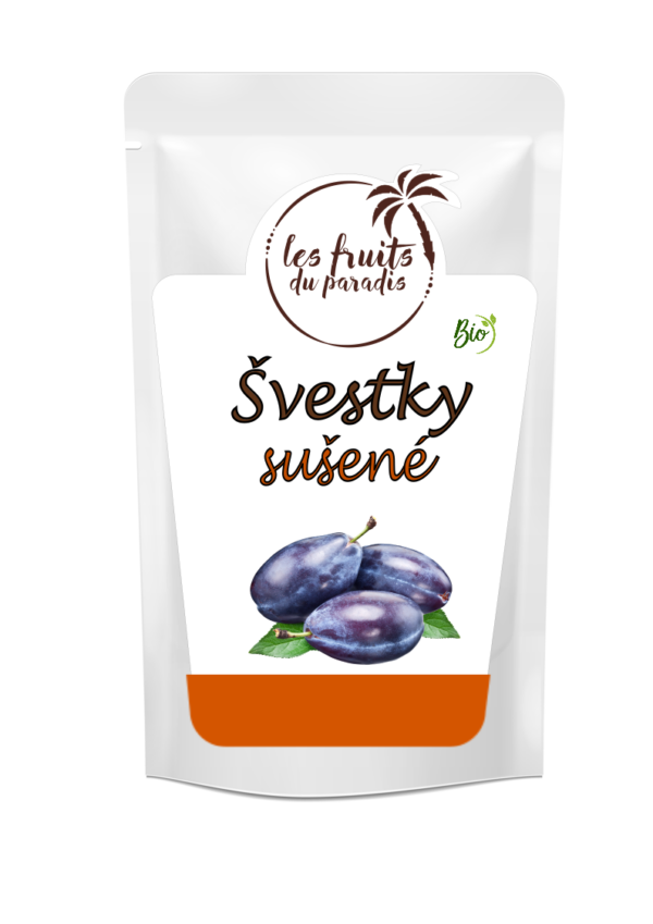 Sušené slivky bez kôstky Bio 500 g LES FRUITS DU PARADIS