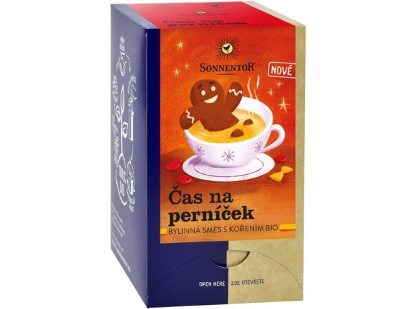 Čas na perníček bylinková zmes s korením BIO 32 g SONNENTOR