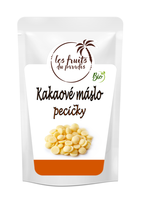 Kakaové maslo dropsy BIO 200 g LES FRUITS DU PARADIS