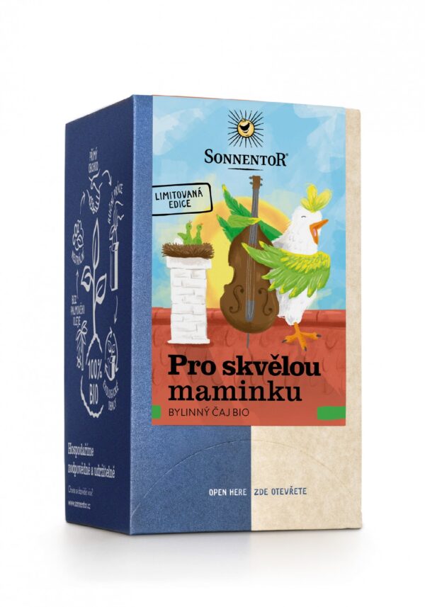 Pre skvelú mamičku bylinkový čaj BIO 27 g SONNENTOR