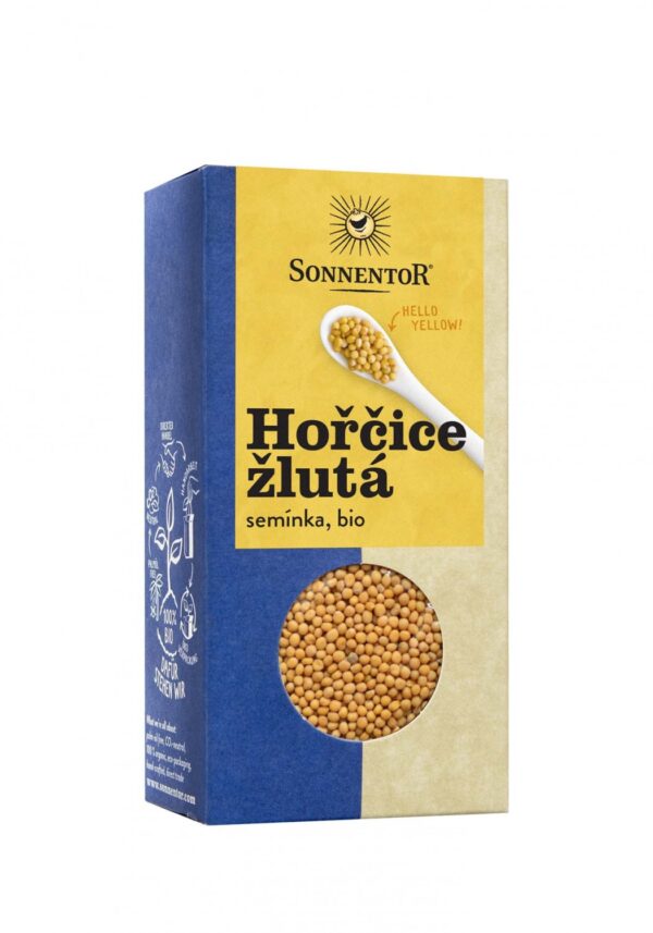 Žlté horčičné semená BIO 120 g SONNENTOR