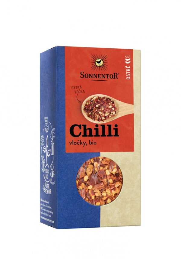 Chilli vločky BIO 45 g SONNENTOR