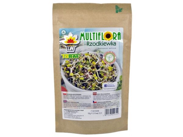 ŘEDKVIČKA RED PURPLE 100g - SEMÍNKA NA KLÍČENÍ 100 g