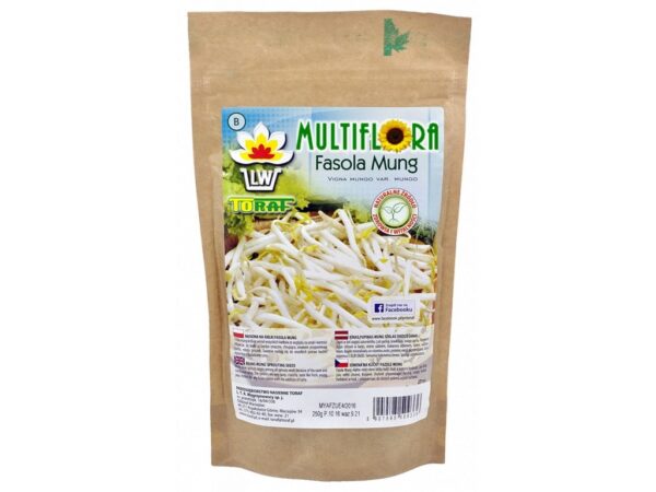 FAZUĽA MUNGO - SEMENÁ NA KLÍČENIE 250 g BIOMISKA