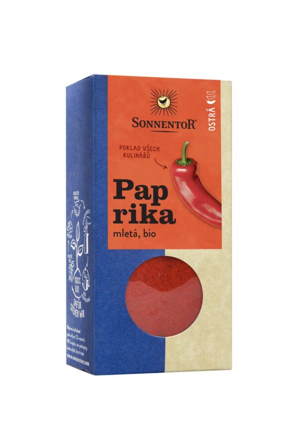 Paprika mletá pálivá BIO 50 g SONNENTOR