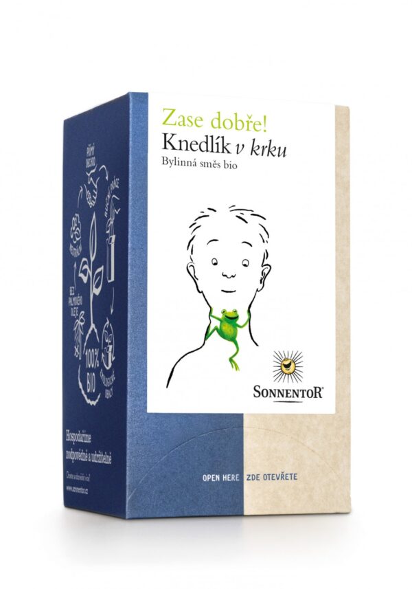 Knedľa v krku- bylinný čaj BIO 27 g SONNENTOR