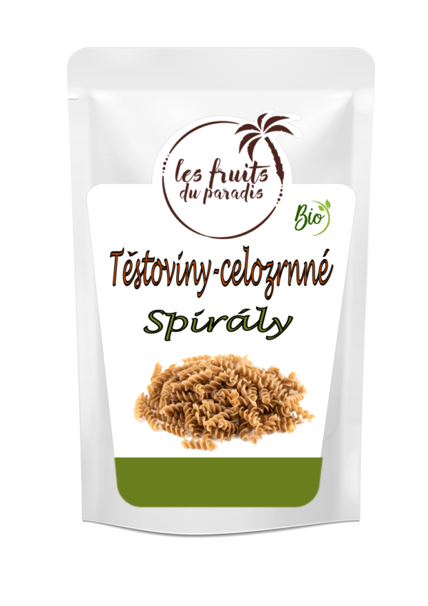 Cestoviny Fusilli celozrnné BIO 500 g LES FRUITS DU PARADIS