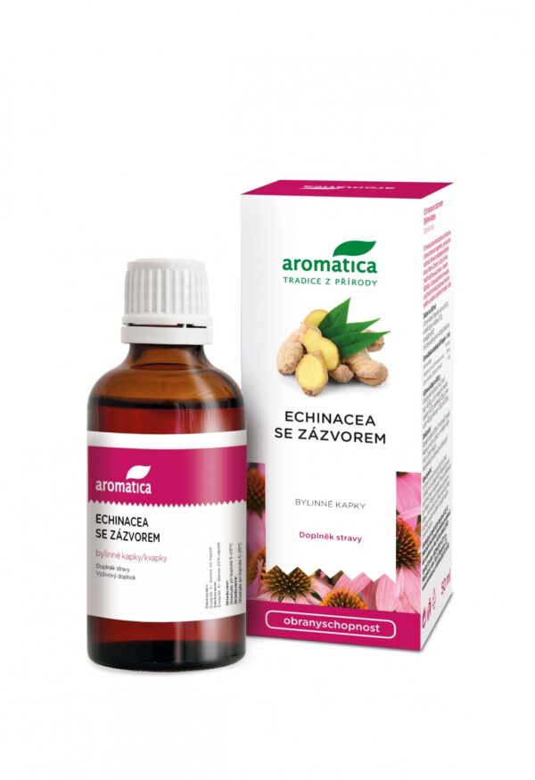 Echinacea kvapky so zázvorom 100ml 300 g AROMATICA