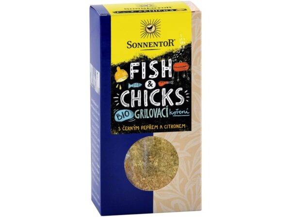 Fish & Chicks - grilovacie korenie na ryby a kurčatá BIO 55 g SONNENTOR