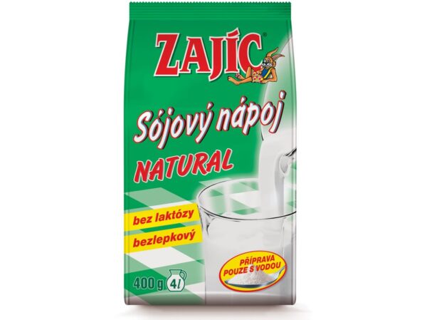 Sójový nápoj Zajac natural 400g 400 g