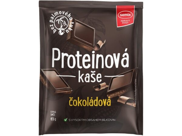 Proteínová kaša čokoládová 65 g SEMIX