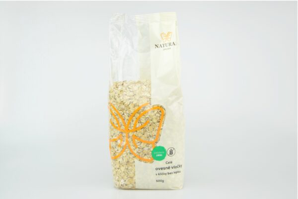 Ovesné vločky s klíčky bez lepku 500g  Natural 500 g