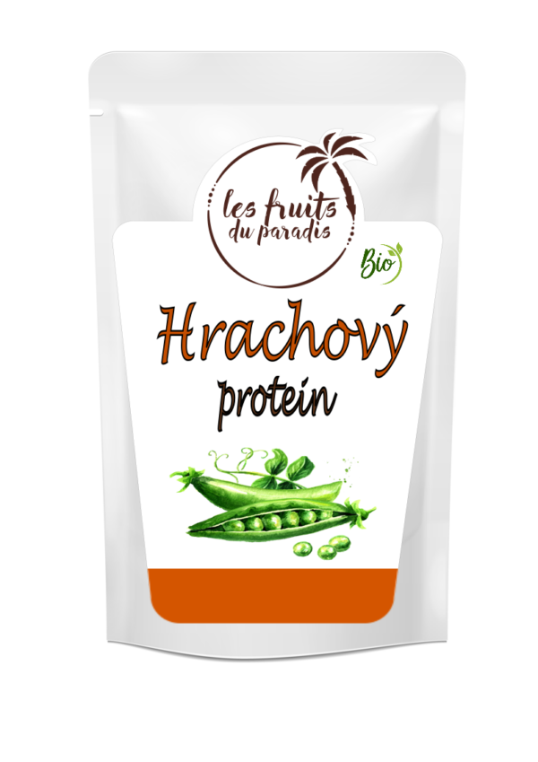 Hrachový proteín 80 % BIO 500 g LES FRUITS DU PARADIS