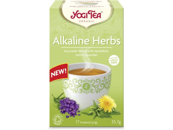 Bio zásadité bylinky Yogi Tea 17x2,1g 36 g