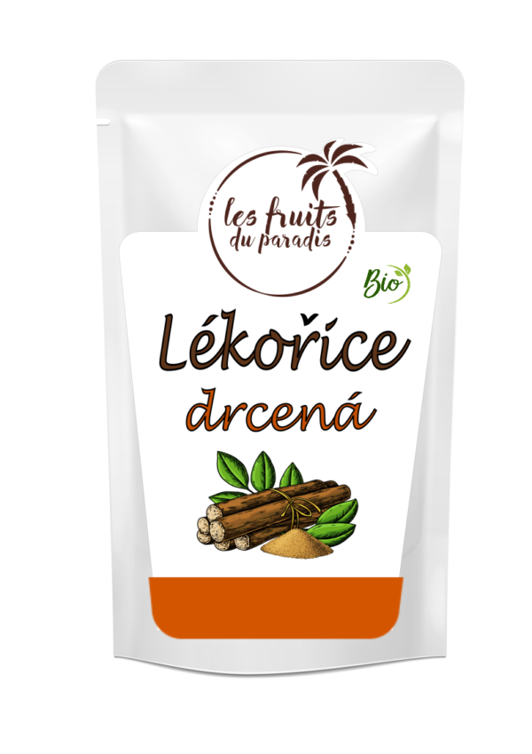 Sladké drievko - koreň rezaný Bio 1 kg LES FRUITS DU PARADIS