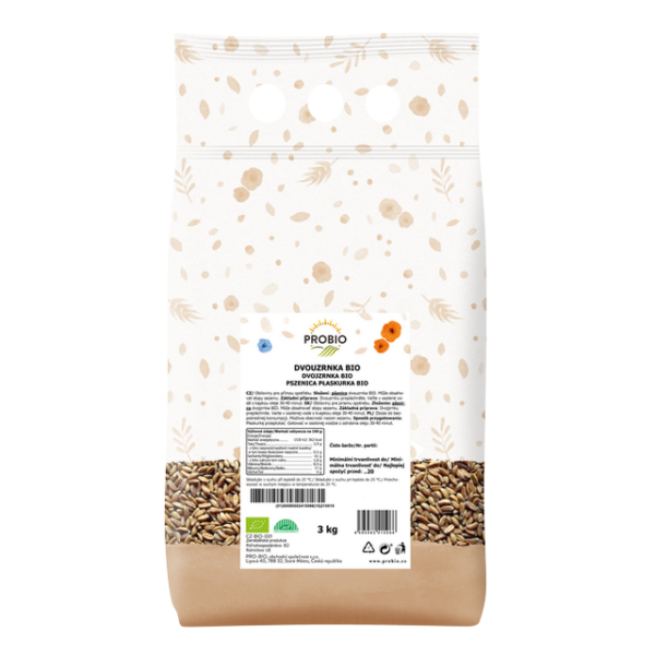 GASTRO - pšenica dvojzrnka 3 kg BIO PROBIO
