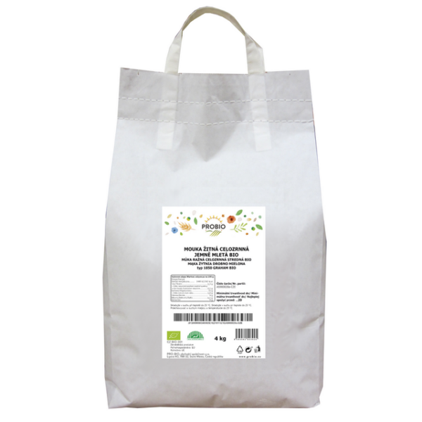 GASTRO - Celozrnná ražná múka jemne mletá BIO 4 kg PROBIO