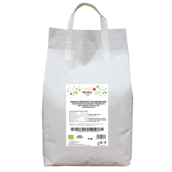 GASTRO - Polohrubá pšeničná múka BIO 4 kg PROBIO