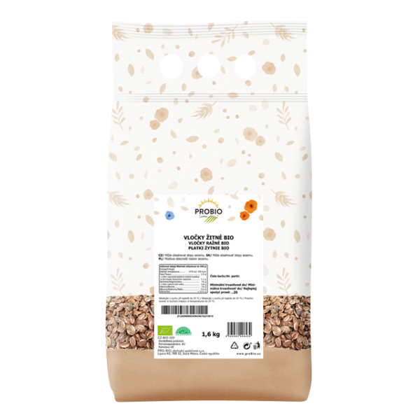 GASTRO - Žitné vločky BIO 1.6 kg PROBIO