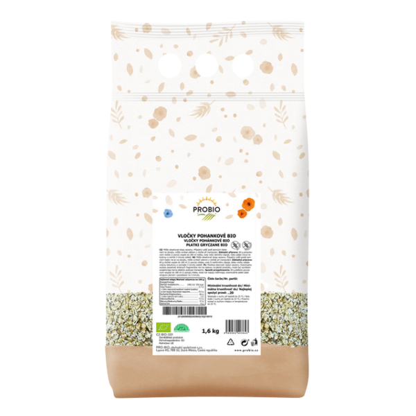 GASTRO - Pohánkové vločky BIO 1.6 kg PROBIO