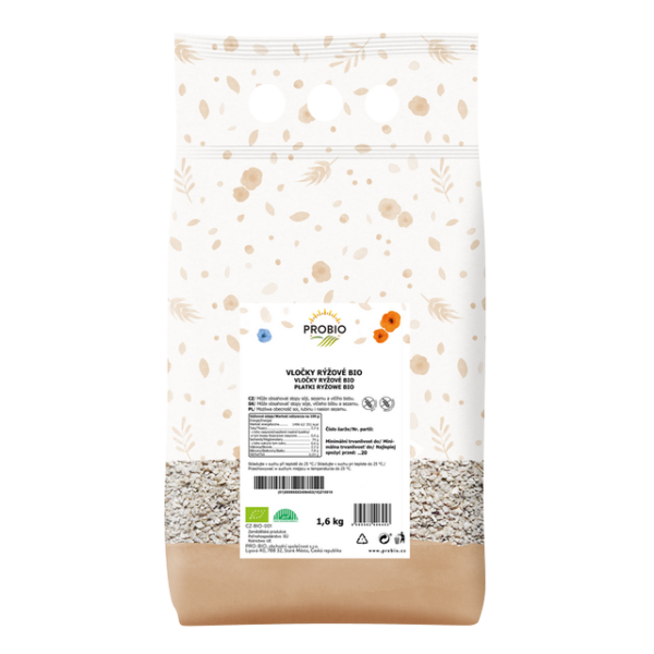 GASTRO - Ryžové vločky BIO 1.6 kg PROBIO