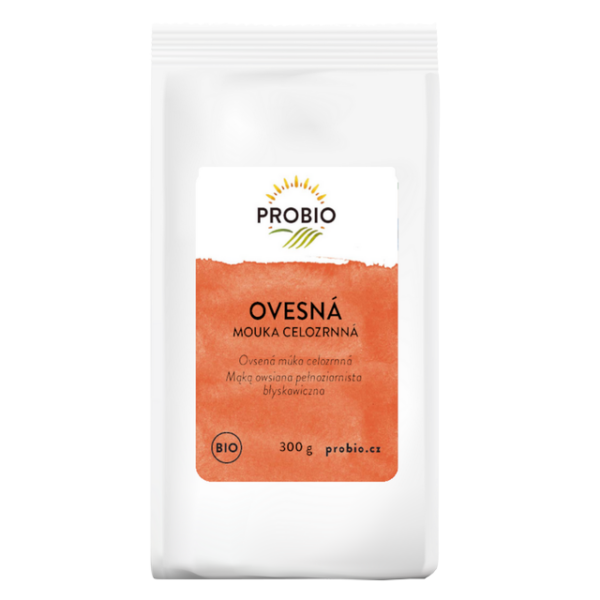 Celozrnná instantná ovsená múka BIO 300 g PROBIO