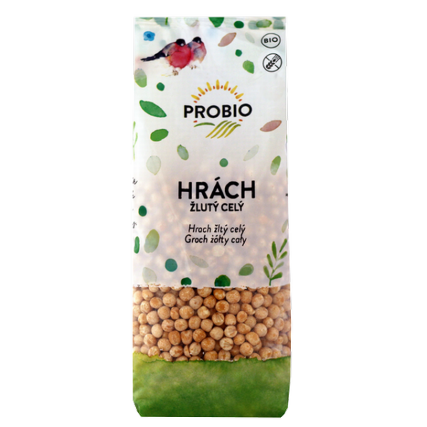 Žltý hrášok celý BIO 500 g PROBIO